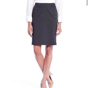 Charcoal Calvin Klein suit skirt. Size 2.